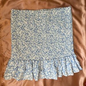 lost & wander ruffled skirt